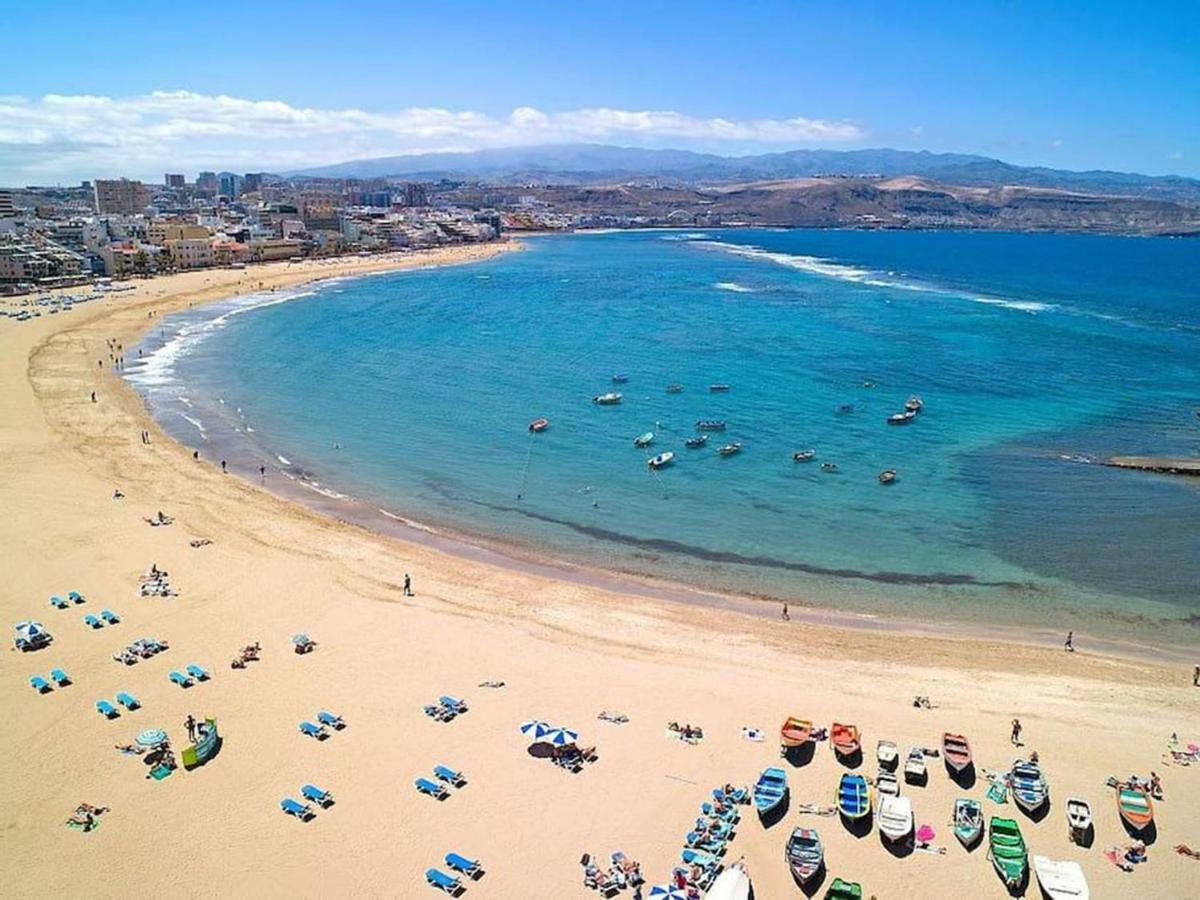 Estudio Playa Canteras 2-4P Wifi 500Mb Appartement Las Palmas Buitenkant foto